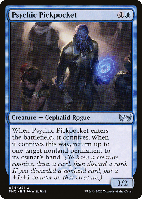 Psychic Pickpocket (SNC-054) - uncommon - Foil