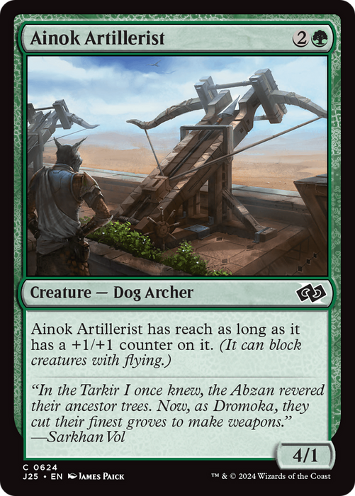 Ainok Artillerist (J25-624) - common