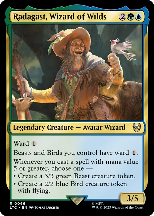 Radagast, Wizard of Wilds (LTC-066) - rare - Foil