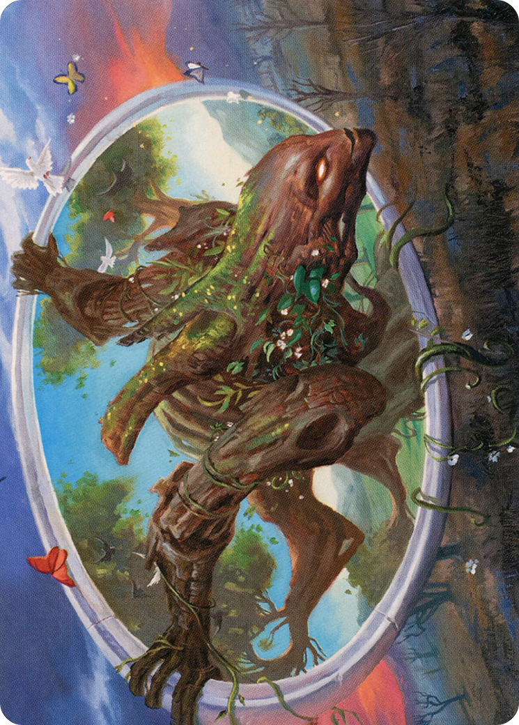 Gaea's Will // Gaea's Will (AMH2-038) - common (Borderless) - Foil