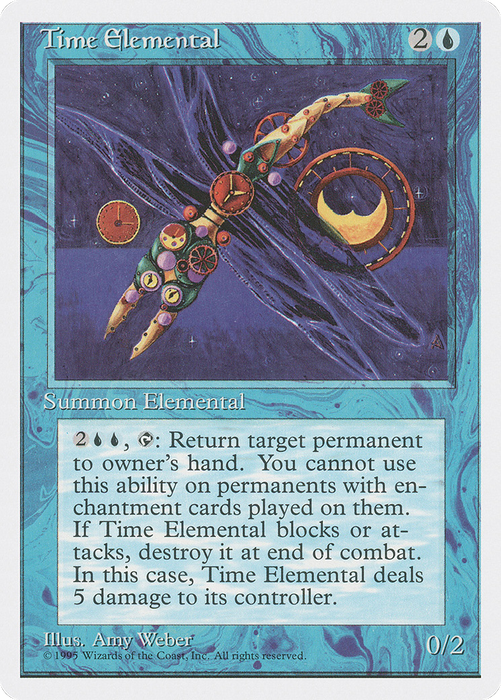 Time Elemental (4ED-108) - rare