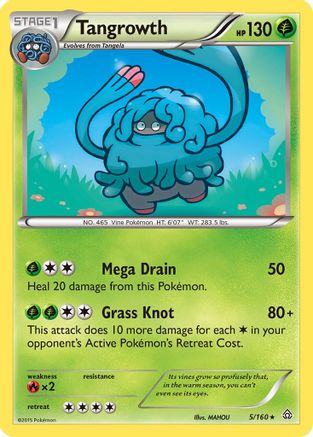 Tangrowth (005) - XPC  - Rare