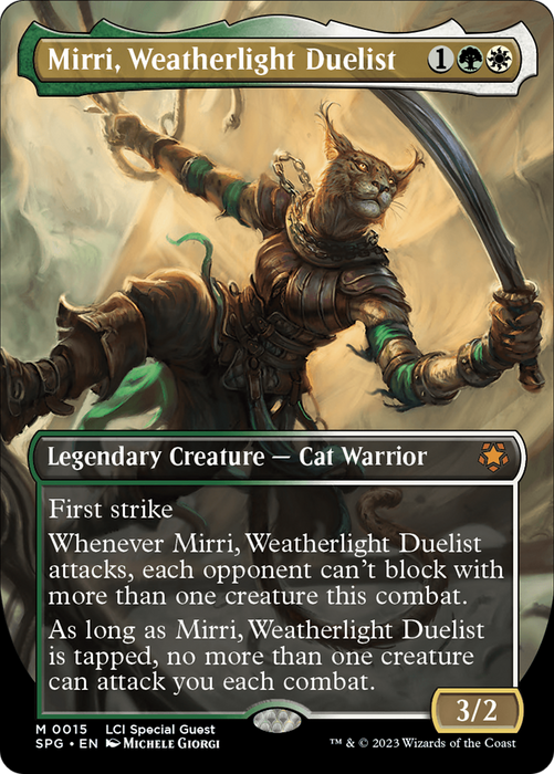 Mirri, Weatherlight Duelist (SPG-015) - mythic (Borderless)