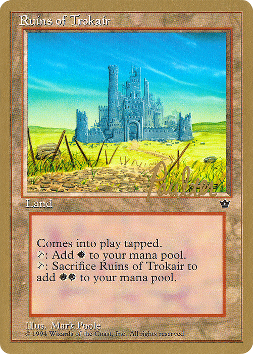Ruins of Trokair (WCD-PP100) - uncommon