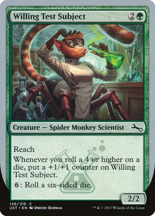 Willing Test Subject (UST-126) - common - Foil