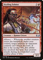 Sizzling Soloist (SNC-123) - uncommon - Foil