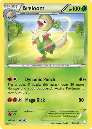 Breloom (016/160) - XPC  - Rare