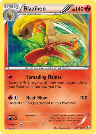Blaziken (028) - XPC  - Holo Rare - Holofoil