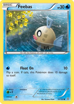 Feebas (043/160) - XPC  - Common