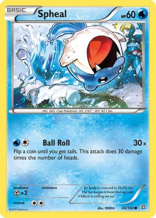 Spheal (45) (045/160) - XPC  - Common