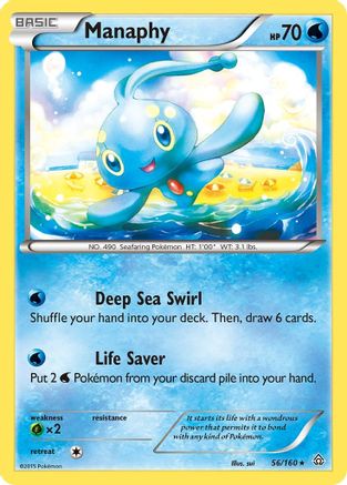 Manaphy (056) - XPC  - Holo Rare - Holofoil