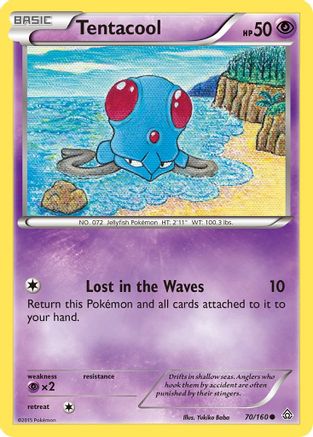 Tentacool (070) - XPC  - Common - Reverse Holofoil