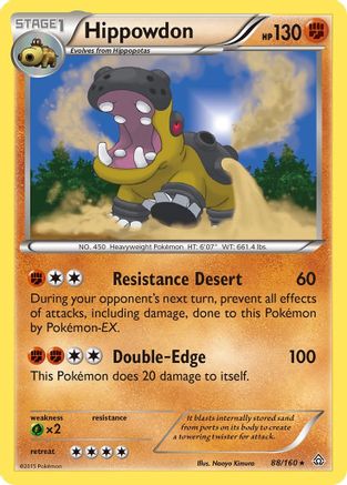 Hippowdon (088) - XPC  - Holo Rare - Holofoil