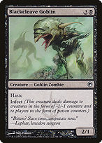 Blackcleave Goblin (SOM-054) - common - Foil