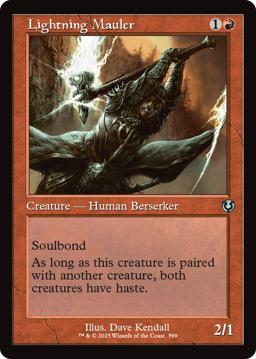 Lightning Mauler (INR-399) - uncommon - Foil