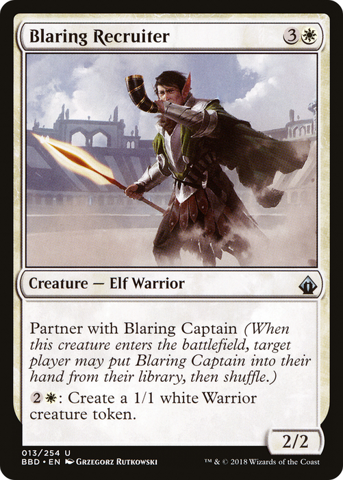Blaring Recruiter (BBD-013) - uncommon - Foil