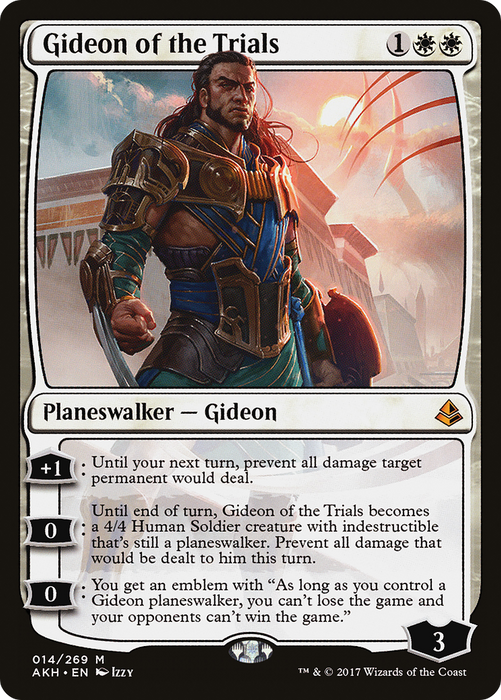 Gideon of the Trials (AKH-014) - mythic - Foil