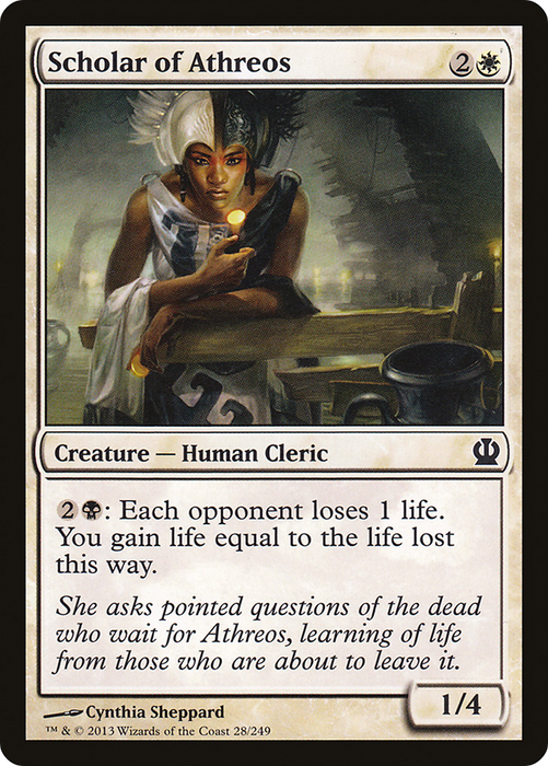 Scholar of Athreos (THS-028) - common - Foil