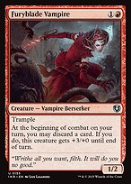 Furyblade Vampire (INR-155) - uncommon - Foil