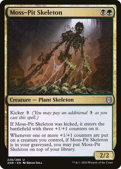 Moss-Pit Skeleton (ZNR-228) - uncommon