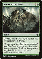 Return to the Earth (FRF-135) - common - Foil