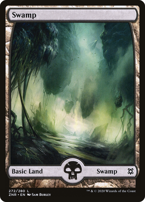 Swamp (ZNR-272) - common: (Full Art)