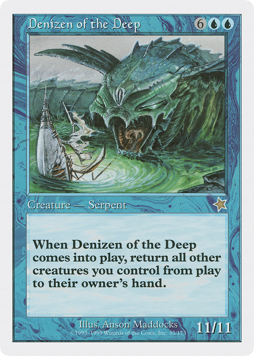 Denizen of the Deep (S99-035) - rare