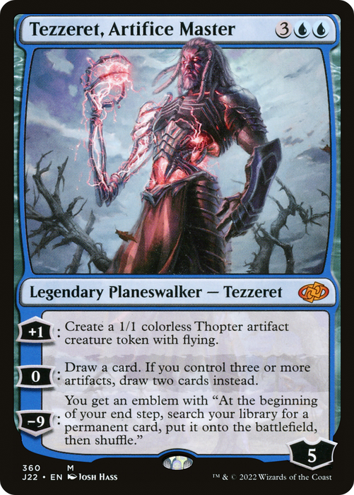Tezzeret, Artifice Master (J22-360) - mythic