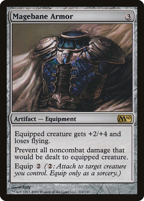 Magebane Armor (M10-214) - rare - Foil