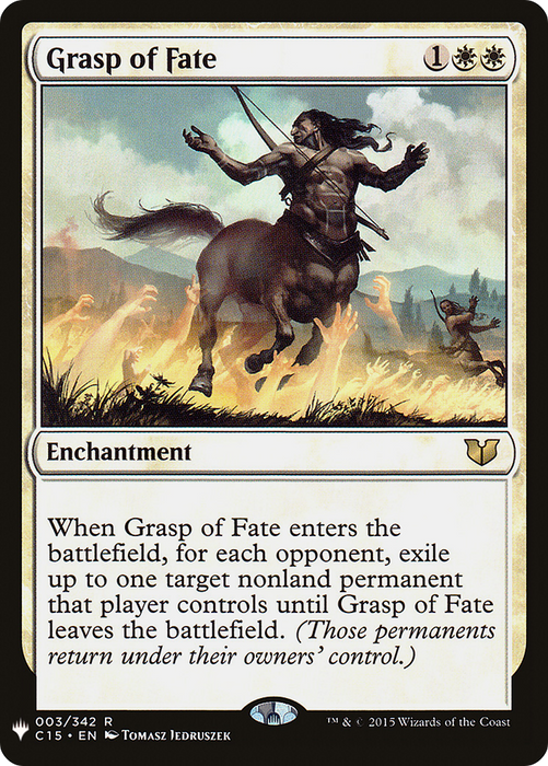 Grasp of Fate (LIST-C15-3) - rare