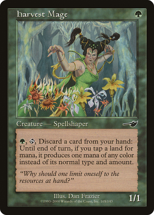 Harvest Mage (NMS-105) - common - Foil