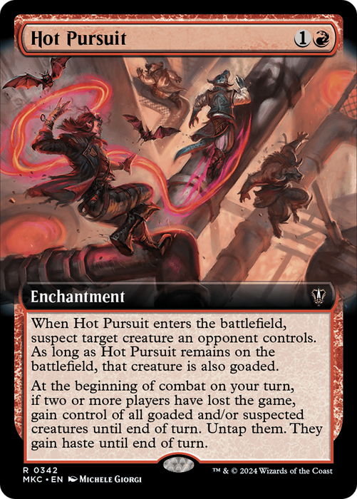 Hot Pursuit (MKC-342) - rare: (Extended Art)