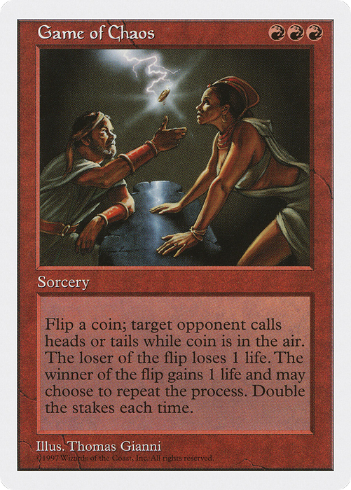 Game of Chaos (5ED-232) - rare