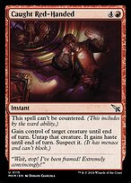 Caught Red-Handed (MKM-115) - uncommon