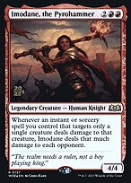 Imodane, the Pyrohammer (PRE-137S) - rare - Foil