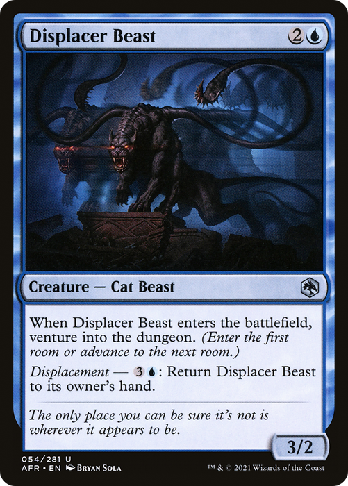 Displacer Beast (AFR-054) - uncommon - Foil