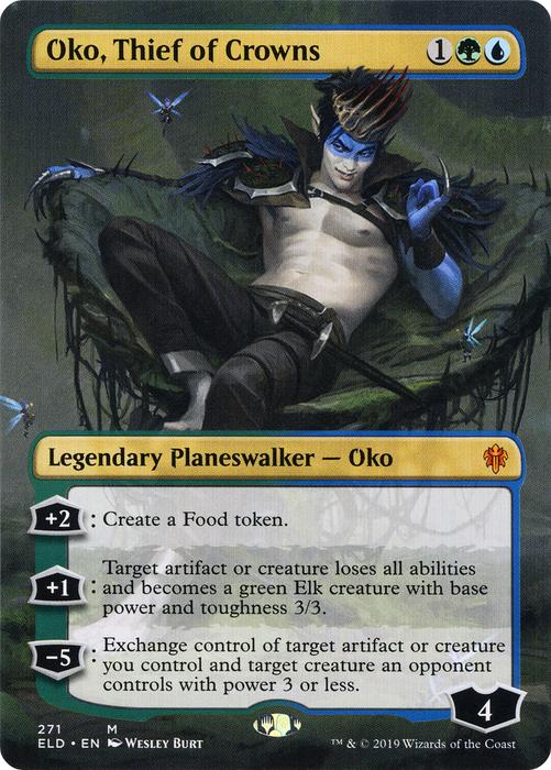Oko, Thief of Crowns (ELD-271) - mythic (Borderless)
