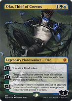 Oko, Thief of Crowns (ELD-271) - mythic (Borderless) - Foil