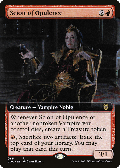 Scion of Opulence (VOC-066) - rare: (Extended Art)