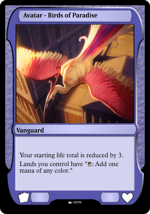 Birds of Paradise Avatar (PMOA-008) - rare