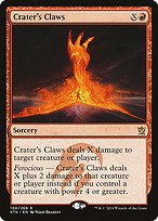 Crater's Claws (KTK-106) - rare - Foil
