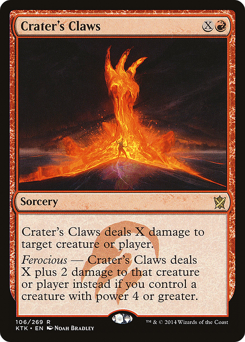 Crater's Claws (KTK-106) - rare