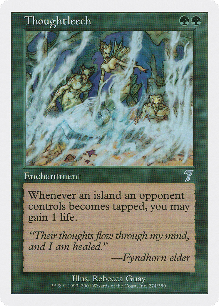 Thoughtleech (7ED-274) - uncommon