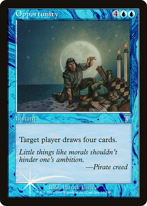 Opportunity (7ED-91★) - uncommon - Foil