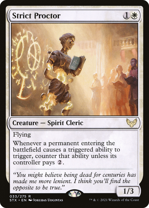 Strict Proctor (STX-033) - rare - Foil