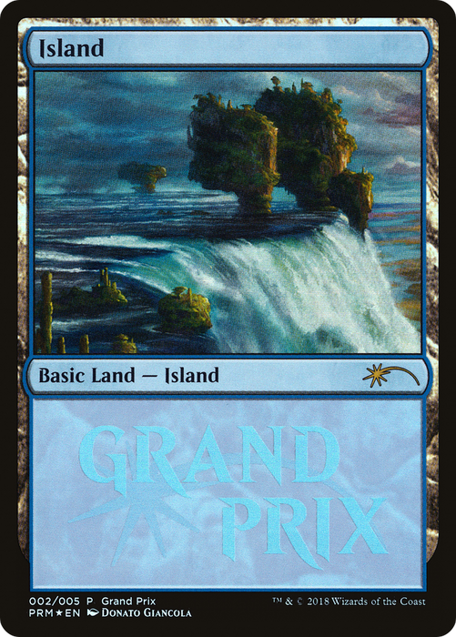 Island (GPP-2018B) - rare - Foil