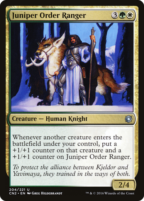 Juniper Order Ranger (CN2-204) - uncommon - Foil
