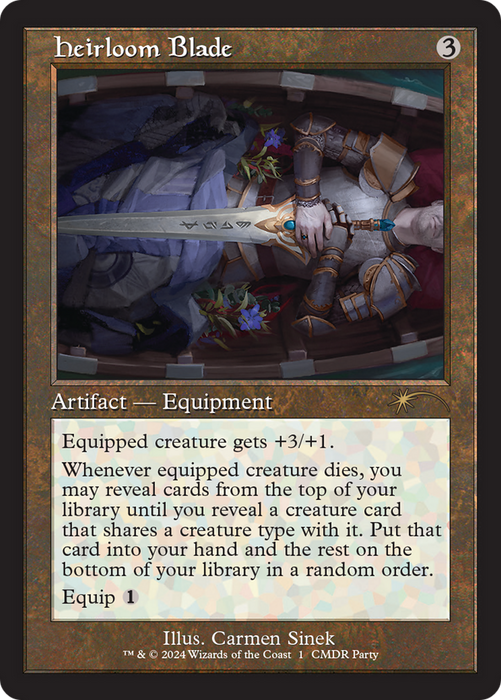Heirloom Blade (WPN-016) - rare - Foil