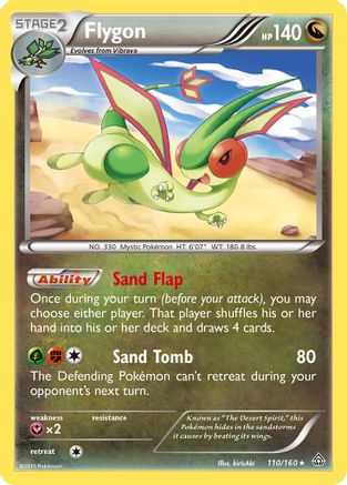 Flygon (110/160) - XPC  - Holo Rare - Holofoil