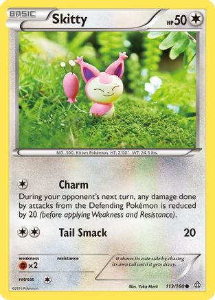 Skitty (113/160) - XPC  - Common
